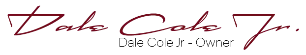 Dale Cole Jr. Signature